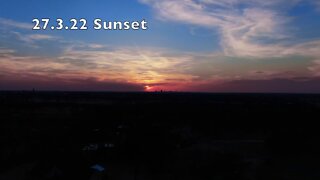 27 3 22 Sunset