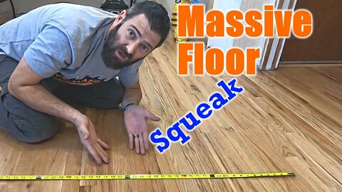 How To Fix Floor Squeaks In Old Houses | THE HANDYMAN |