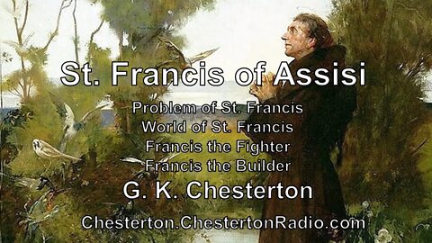 St. Francis of Assisi - G. K. Chesterton - Ch. 1-4