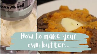 HOW TO MAKE BUTTER