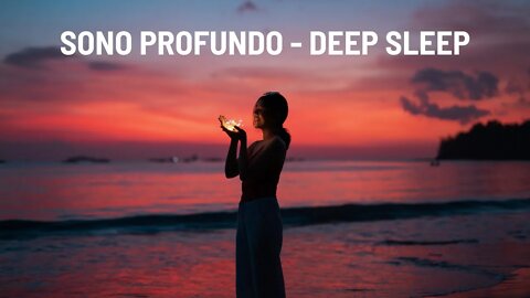 Musica para Dormir, Ondas do Mar e Piano - Sleeping Music, Ocean Waves and Piano