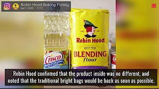 Canadians Are Baking So Much That Robin Hood Had To Change Their Packaging