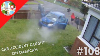 Stealing A Car But Not Knowing How To Drive It... - Dashcam Clip Of The Day #108