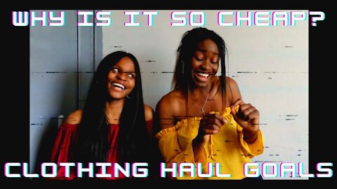 Cheapest clothing Haul (Prices as low as R14)