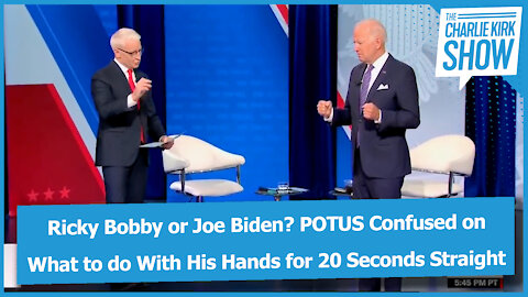 Ricky Bobby or Joe Biden? POTUS Confused on What to do With His Hands for 20 Seconds Straight