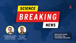 BREAKING SCIENCE NEWS: Decoded DNA Confirms Creation | Eric Hovind & Dr. Nathaniel Jeanson | Creation Today Show #265