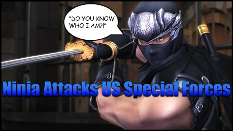 Ninja Attacks US Soldiers in California