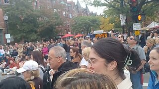 Live street theater.