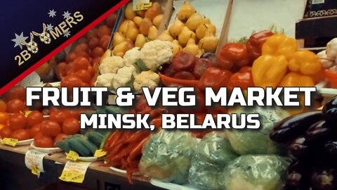 FRUIT & VEG MARKET MINSK BELARUS