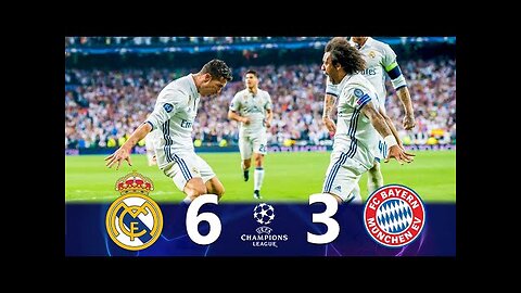 Real Madrid 𝟔 × 𝟑 Bayer Munich (RONALDO MASTERCLASS) | 𝗨.𝗖.𝗟 𝟮𝟬17 | 𝗘𝘅𝘁𝗲𝗻𝗱𝗲𝗱 𝗛𝗶𝗴𝗵𝗹𝗶𝗴𝗵𝘁𝘀 & 𝗚𝗼𝗮𝗹𝘀