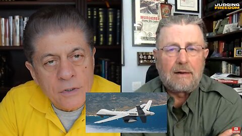 Judge Napolitano & Larry Johnson: MQ-9 "Reaper" drone destroyed by Russian jets over the Black Sea
