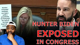 Marjorie Taylor Greene LITERALLY EXPOSES Hunter Biden During BOMBSHELL IRS Whistleblower Testimony