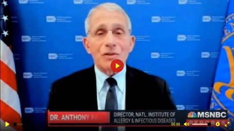 ANTHONY FAUCI ADMITS THEY USED LOCKDOWNS TO GET PEOPLE VACCINATED. 💀