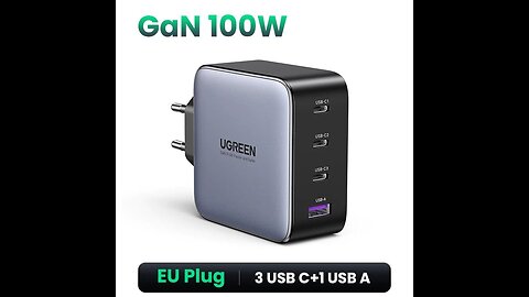 UGREEN 100W GaN Charger for MacBook, Tablets, and More! | TechTrove | Techtrove.pro