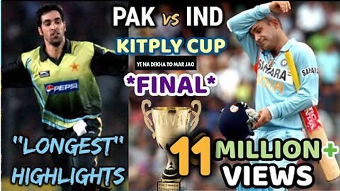 INDIA vs PAKISTAN FINAL Cup THE MOTHER of ALL FINAL in WORLD CRICKET __ DHAKA