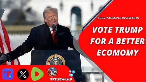 VOTE TRUMP FOR A BETTER ECONOMY AND TAX CUTS