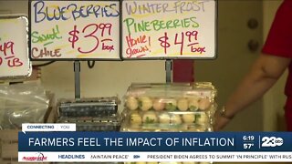 Farmers feel the impact of inflation