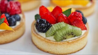 Gluten Free Fruit Tarts | Wow everyone with their beauty AND taste!!