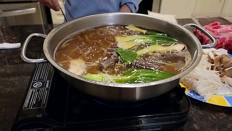 Happy Lunar New Year, Trying Shabu Shabu