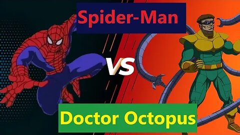 Spider-Man vs Doctor Octopus SNES style