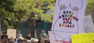 Abortion rights rally in Cleveland