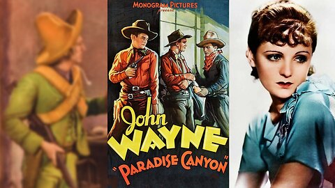 PARADISE CANYON (1935) John Wayne, Marion Burns & Reed Howes | Action, Western | COLORIZED