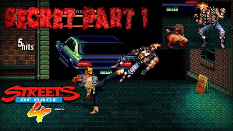 Streets of Rage 4 SECRET PART 1: Jack, The Knife