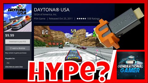 Is the Marseille mClassic All Hype? (Daytona USA on PlayStation 3)