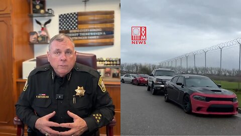 Based Sheriff Delivers Bad News To 88 Street Takeover Suspects in California
