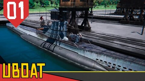 Resolvi Atacar o PORTO BRITÂNICO na PRIMEIRA MISSÃO - UBOAT #01 [Série Gameplay Português PT-BR]