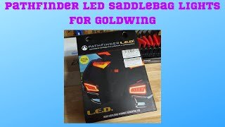 Pathfinder LED Saddlebag Lights For Goldwing