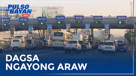 Mga biyahero na pabalik ng Metro Manila, dagsa na ngayong araw —NLEX