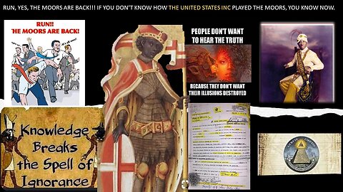 RUN, YES, THE MOORS ARE BACK!!! IF YOU DON’T KNOW HOW THE USA INC PLAYED THE MOORS, YOU KNOW NOW