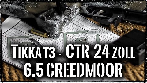 (2017) Tikka T3 CTR 6.5 Creedmoor 24 Zoll -German Gun Stock- *Deutsch*