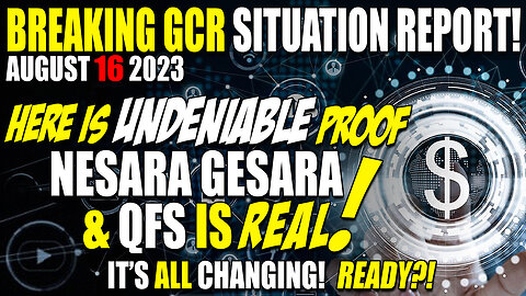 Nesara, Gesara & QFS Is REAL! It's ALL Changing!