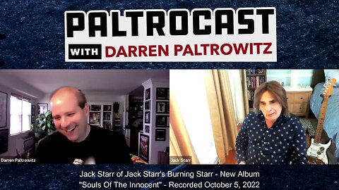 Burning Starr's Jack Starr interview with Darren Paltrowitz