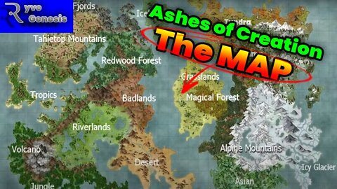 Ashes of Creation | The MAP: Zones, Nodes, and Seasons!