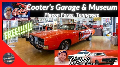 Cooter's Garage and Museum from Dukes of Hazard in Pigeon Forge, Tennessee Walk Through Tour