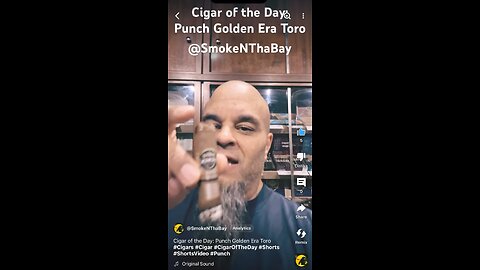 Cigar of the Day: Punch Golden Era Toro #Cigars #Cigar #CigarOfTheDay #Shorts #ShortsVideo #Punch