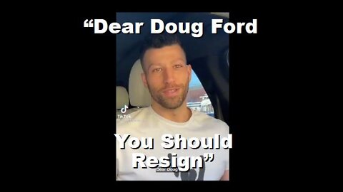 Open Letter to Doug Ford about Lockdown Measures, Job Losses, & Restaurant Restrictions | Jan 9 2022