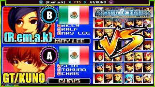 The King of Fighters 2002 ((R.em.a.k) Vs. GT/KUNO) [Mexico Vs. Mexico]