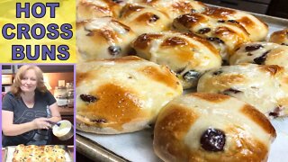 HOMEMADE HOT CROSS BUNS | Step by Step Guide to Perfect Easter Bread