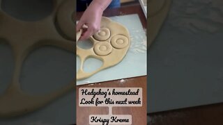 Copycat Krispy Kreme doughnuts￼#Hedgehog’shomestead