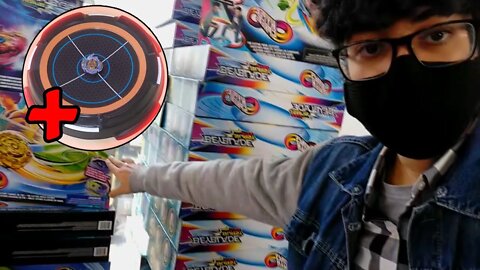 VISITEI a BEYS STORE + Testes da FUTURA ARENA | Beyblade + Bônus