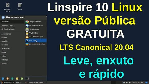 Linux Linspire 10 - versão Beta Pública (gratuita)