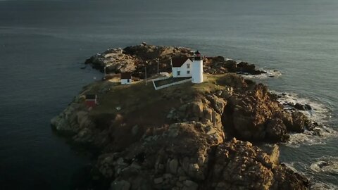 DJI Mavic Air 2 - Nubble Lighthouse