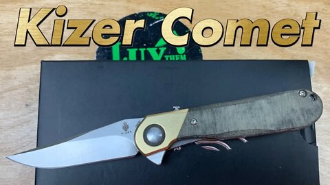 Kizer Vanguard Comet First collaboration with Paul Munko !