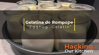 Gelatina de Rompope