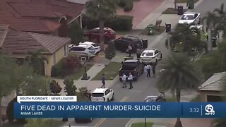 5 dead in apparent murder-suicide in Miami Lakes