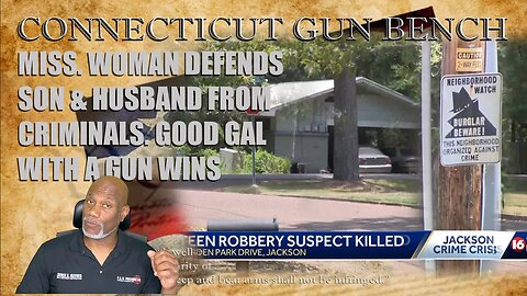 Mississippi Woman Defends Husband And Son From Armed Criminals. Good Gal With A Gun Wins